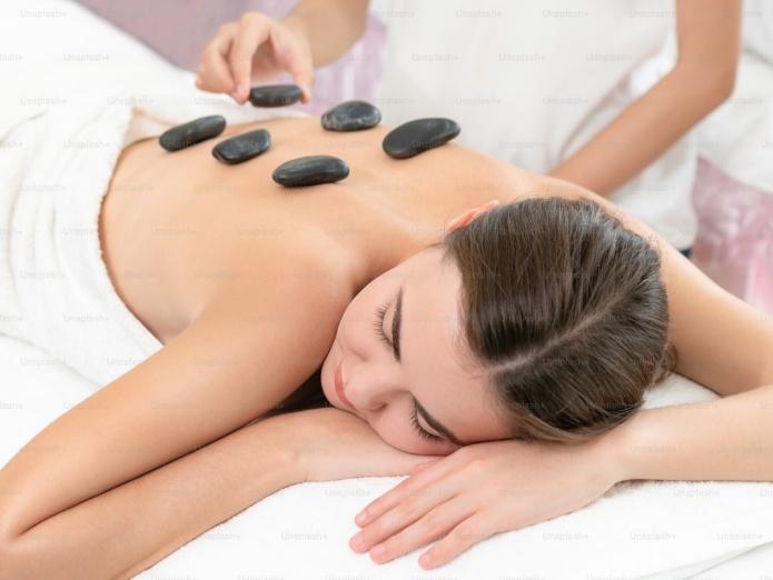 Relaxing massage session featuring cupping therapy in Central Valley and complementary wellness techniques.